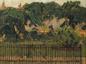 Les grilles du parc, Mornington Crescent - Spencer Frederick Gore