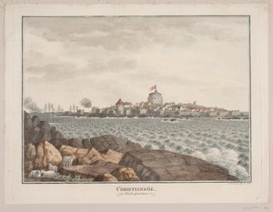 Christiansø. Vue de Græsholmen