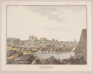 Christiansø. Vu du côté ouest - Søren L. Lange