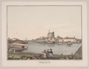 Christiansø. Sydhavnen