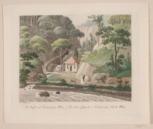 Une chapelle à Liselund sur Møn