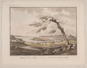 Vue de Præstø en Sjælland - Søren L. Lange