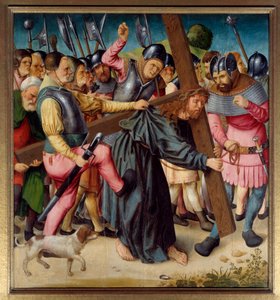 Christ montant au Calvaire (portant la croix)
