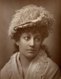 Lucy Buckstone, actrice britannique, 1884