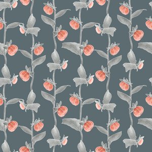 Motif coordonné de dahlias coloris 1, 2020 - Stacy Hsu