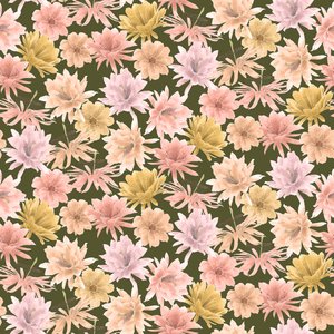 Motif de fleurs du désert Mojave, 2021 - Stacy Hsu