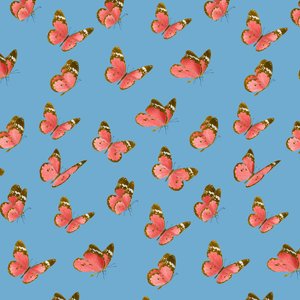 Motif de papillon belle-dame, 2021 - Stacy Hsu