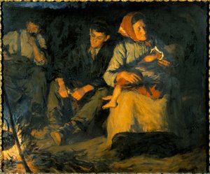 Autour du feu de camp