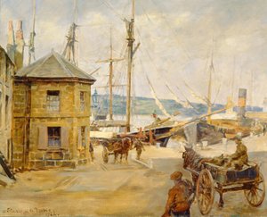 Le Bureau du port, Penzance - Stanhope Alexander Forbes
