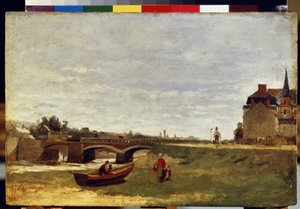 Paysage au pont