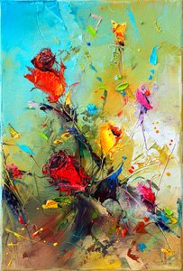 Une composition florale éclatante - Stanislav Lazarov