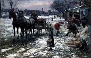 Devant une auberge à Podole - Stanislaw Wolski