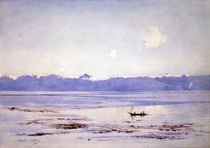 Mer et Montagnes Enneigées