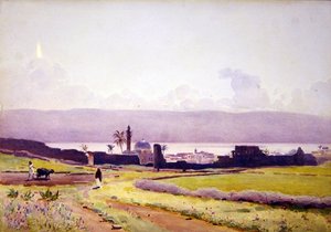 Dans les murs de Tibère, vers 1905 - Stanley Inchbold