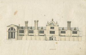 Blithfield Hall, nd [18e siècle] - Stebbing Shaw