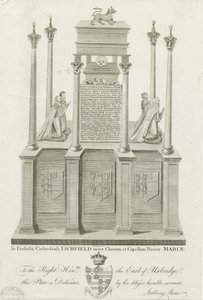 Cathédrale de Lichfield - Tombe de William Paget