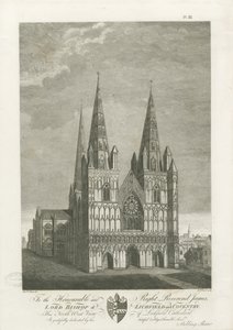 Cathédrale de Lichfield - Façade Ouest