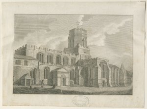 Stafford - Église Sainte-Marie : gravure, nd [fin du 18e siècle]