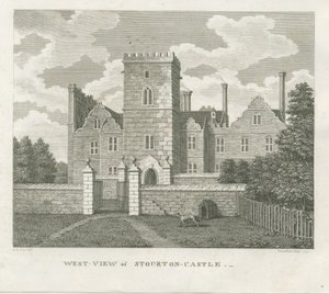 Château de Stourton : gravure