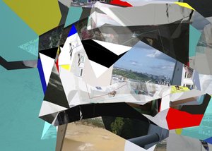 Géométrie urbaine abstraite - Stefan Fransson
