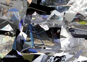 Collage urbain géométrique