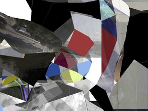 Collage abstrait moderne