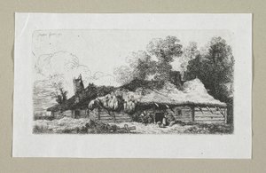 Paysage avec Ferme Polonaise