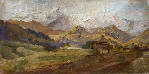 Mont Spluga, par Stefano Bersani (1872-1914) - Stefano Bersani