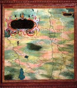 Afrique (Nubie et Égypte) Carte réalisée par Stefano Bonsignori vers 1581