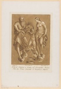 Saturne, Vénus et Amour