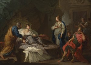 Antiochus aspirant à Stratonice, vers 1740