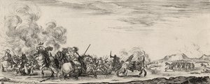 Choc de cavalerie - Stefano della Bella