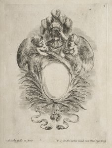 Collection de Divers Caprices et Nouveaux Dessins de Cartouches et Ornements : No. 5