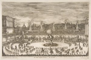 Il Mondo Festeggiante : Entrée de Cosme III de Médicis
