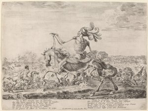La Mort sur un champ de bataille, 1648 - Stefano della Bella