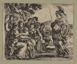 Les neuf Muses, 1644 - Stefano della Bella