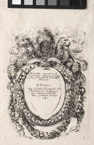 Nouveau modèle pour un cartouche - Stefano della Bella