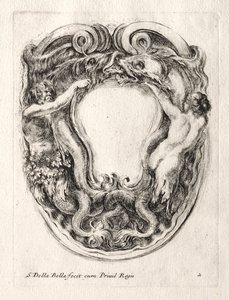 Nouveau Modèle pour un Cartouche, 1647 - Stefano della Bella