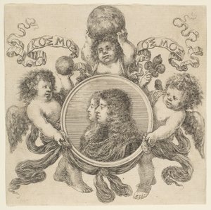 Portrait de Cosimo de Médicis et Marguerite Louise d