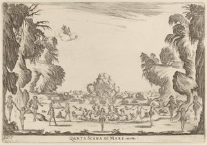 Quarta Scena di Mare, 1637 - Stefano della Bella