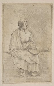 Ecclésiastique assis, vers 1662