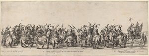 Trente archers et pages - Stefano della Bella