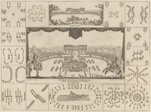 Tournoi exécuté à Florence pour le mariage du Grand-Duc Ferdinand I - Stefano della Bella