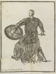Un chaman. De la Description du pays Kamtchatka, vers 1750