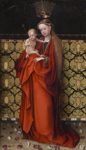 La Vierge couronnée par les anges, vers 1450