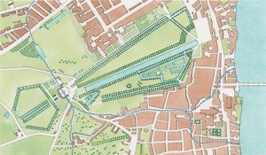 Cours de la rivière Tyburn, Westminster en 1747 - Stephen Conlin