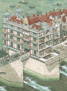 Nonsuch House sur le vieux pont de Londres