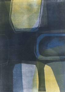 Arches Sun  Sea I, 2015 (monoprint sur papier) - Stephen Dow