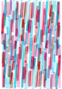 Rayure de brosse, 2017 - Stephen Dow