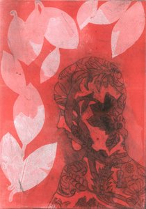 Cast II, 2015 (monoprint sur papier) - Stephen Dow